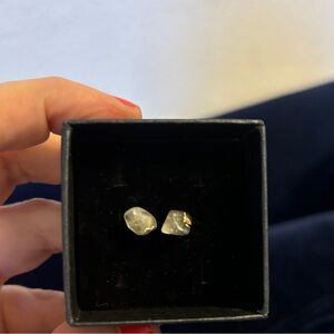 Gold Dipped Crystal Studs